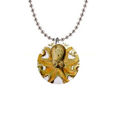 Gold Octopus Button Necklaces