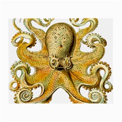 Gold Octopus Small Glasses Cloth (2-Side)