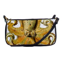 Gold Octopus Shoulder Clutch Bag