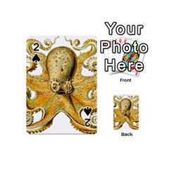 Gold Octopus Playing Cards 54 (Mini) 