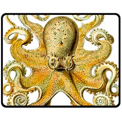 Gold Octopus Double Sided Fleece Blanket (Medium) 