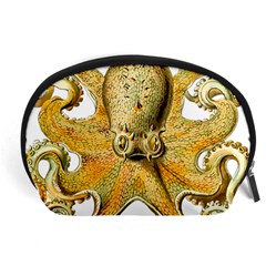 Gold Octopus Accessory Pouch (Large)