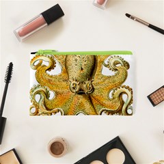 Gold Octopus Cosmetic Bag (XS)