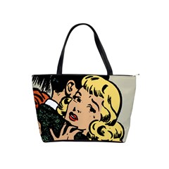 Hugging Retro Couple Classic Shoulder Handbag by vintage2030