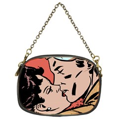 Retrocouplekissing Chain Purse (one Side) by vintage2030