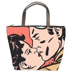 Retrocouplekissing Bucket Bag by vintage2030