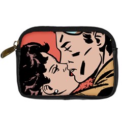 Retrocouplekissing Digital Camera Leather Case by vintage2030