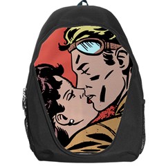 Retrocouplekissing Backpack Bag by vintage2030