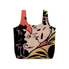 Retrocouplekissing Full Print Recycle Bag (s) by vintage2030