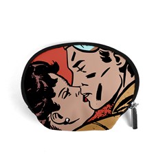 Retrocouplekissing Accessory Pouch (small) by vintage2030