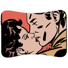 Retrocouplekissing Velour Seat Head Rest Cushion