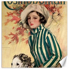 Cosmopolitan Fc November 1917 Canvas 12  X 12  by vintage2030