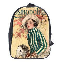 Cosmopolitan Fc November 1917 School Bag (large) by vintage2030