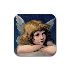 Angel 1866592 1920 Rubber Coaster (square)  by vintage2030