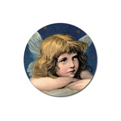 Angel 1866592 1920 Magnet 3  (round) by vintage2030