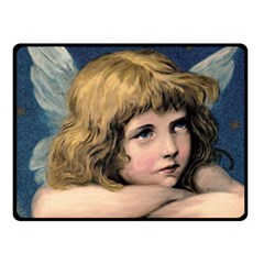 Angel 1866592 1920 Fleece Blanket (small) by vintage2030