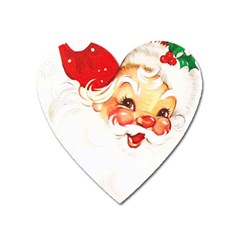 Santa Claus 1827265 1920 Heart Magnet by vintage2030