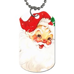 Santa Claus 1827265 1920 Dog Tag (one Side) by vintage2030