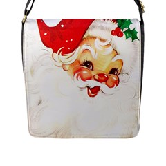 Santa Claus 1827265 1920 Flap Closure Messenger Bag (l) by vintage2030