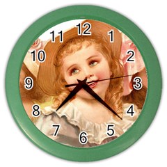 Girls 1827219 1920 Color Wall Clock by vintage2030