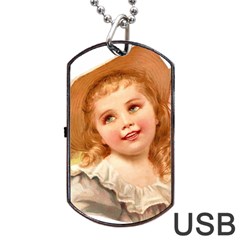 Girls 1827219 1920 Dog Tag Usb Flash (two Sides) by vintage2030