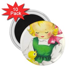 Girl 1731722 1920 2 25  Magnets (10 Pack)  by vintage2030