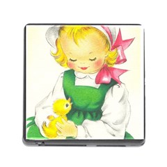 Girl 1731722 1920 Memory Card Reader (square 5 Slot) by vintage2030