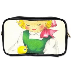 Girl 1731722 1920 Toiletries Bag (two Sides) by vintage2030