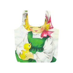 Girl 1731722 1920 Full Print Recycle Bag (s) by vintage2030