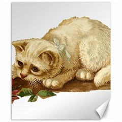 Cat 1827211 1920 Canvas 8  X 10  by vintage2030