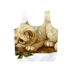 Cat 1827211 1920 Full Print Recycle Bag (s) by vintage2030