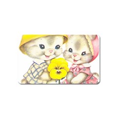 Rabbits 1731749 1920 Magnet (name Card) by vintage2030