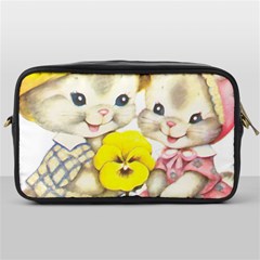 Rabbits 1731749 1920 Toiletries Bag (one Side) by vintage2030