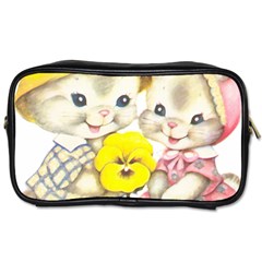 Rabbits 1731749 1920 Toiletries Bag (two Sides) by vintage2030