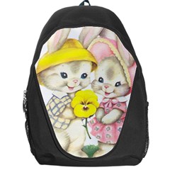 Rabbits 1731749 1920 Backpack Bag by vintage2030