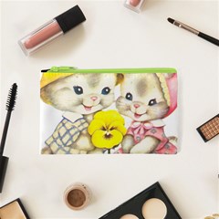 Rabbits 1731749 1920 Cosmetic Bag (xs) by vintage2030