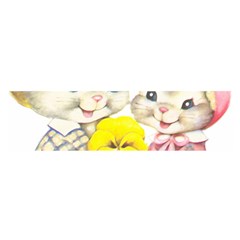 Rabbits 1731749 1920 Satin Scarf (oblong) by vintage2030