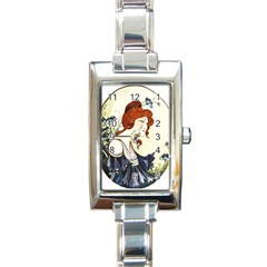 Vintage 1650593 1920 Rectangle Italian Charm Watch by vintage2030