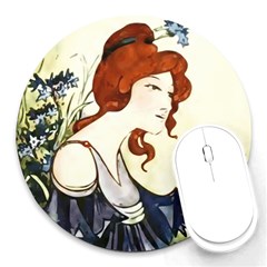 Vintage 1650593 1920 Round Mousepads by vintage2030