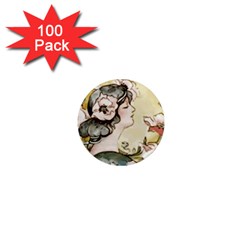 Lady 1650603 1920 1  Mini Magnets (100 Pack)  by vintage2030