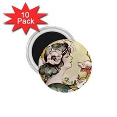 Lady 1650603 1920 1 75  Magnets (10 Pack)  by vintage2030