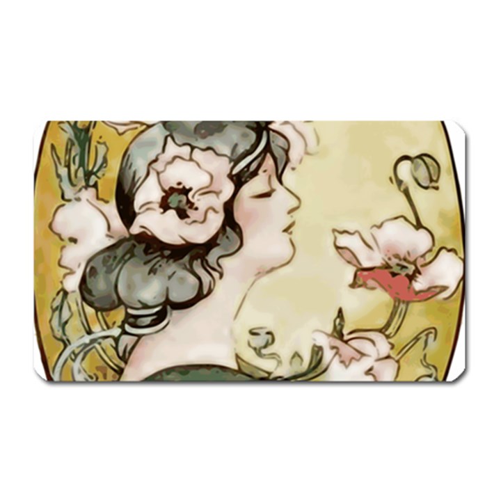 Lady 1650603 1920 Magnet (Rectangular)