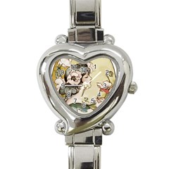 Lady 1650603 1920 Heart Italian Charm Watch by vintage2030