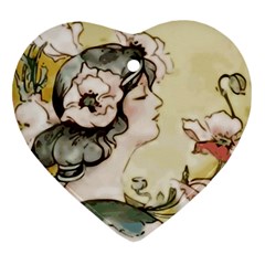 Lady 1650603 1920 Heart Ornament (two Sides) by vintage2030