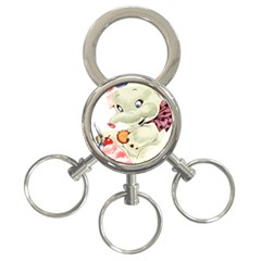 Elephant 1650653 1920 3-ring Key Chains by vintage2030