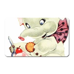 Elephant 1650653 1920 Magnet (rectangular) by vintage2030