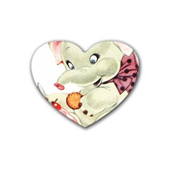 Elephant 1650653 1920 Heart Coaster (4 Pack)  by vintage2030