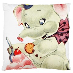 Elephant 1650653 1920 Large Flano Cushion Case (two Sides) by vintage2030