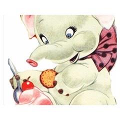 Elephant 1650653 1920 Double Sided Flano Blanket (medium)  by vintage2030