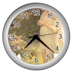 Vintage 1650586 1920 Wall Clock (silver) by vintage2030